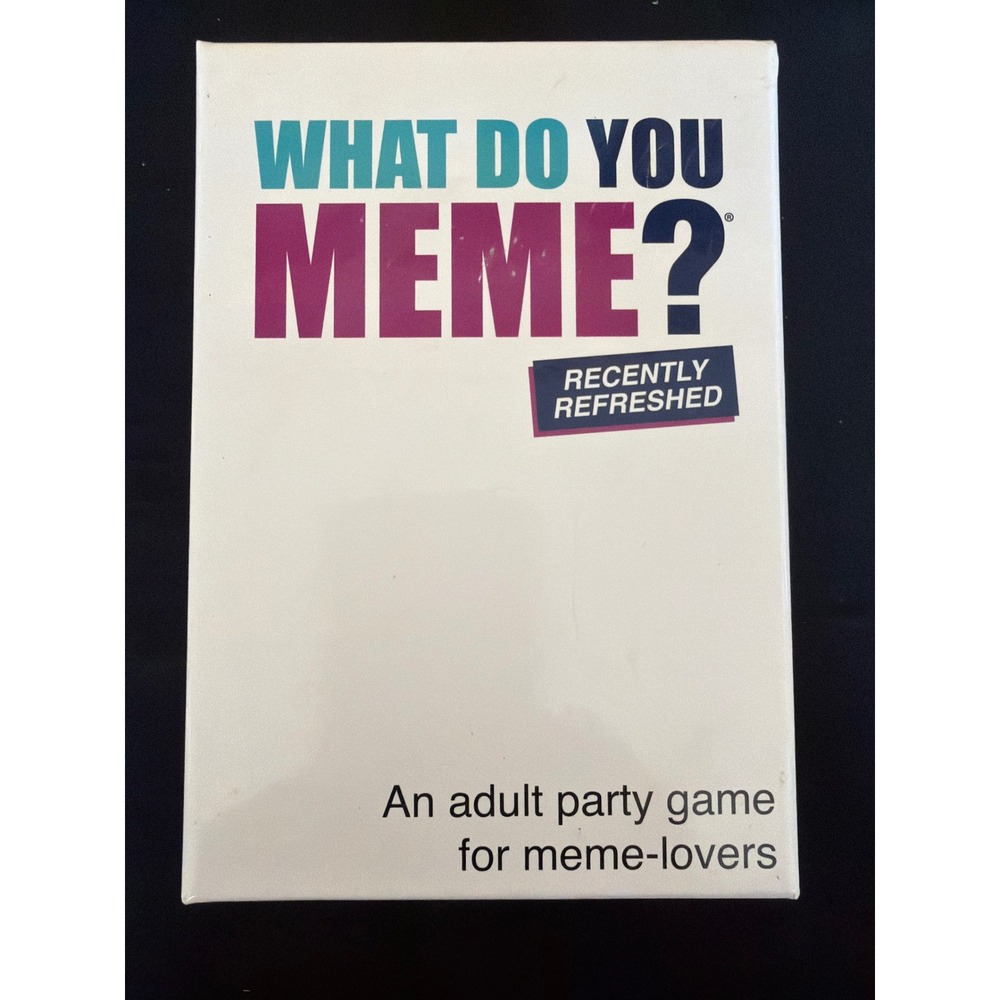 What Do You Meme? Recently Refreshed Adult Party Card Game Core Set